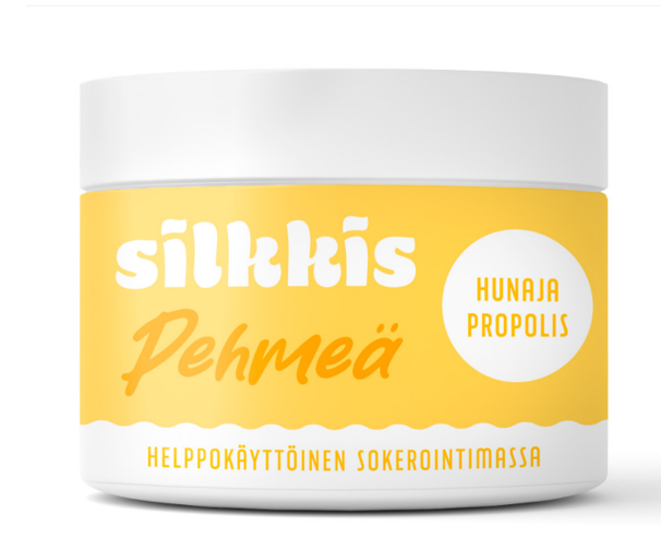 Silkkis Propolis & Honung sockervax, mjuk 750 gram