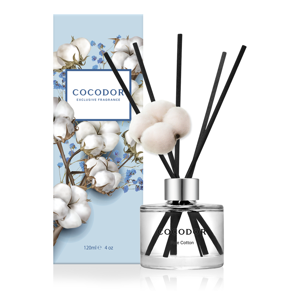 Cocodor bomullsdoftspridare 120 ml (4.0 fl oz) Ren bomullsdoft