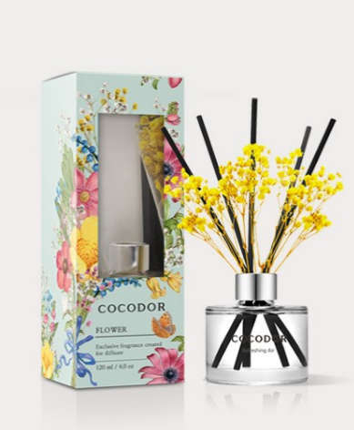 Cocodor Flower -doftspridare 120 ml pure cotton