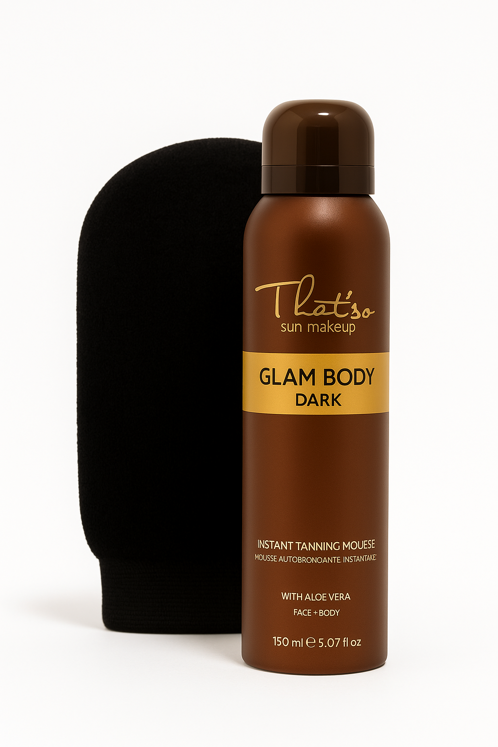 That'so Glam Body Dark mousse + appliceringsvante