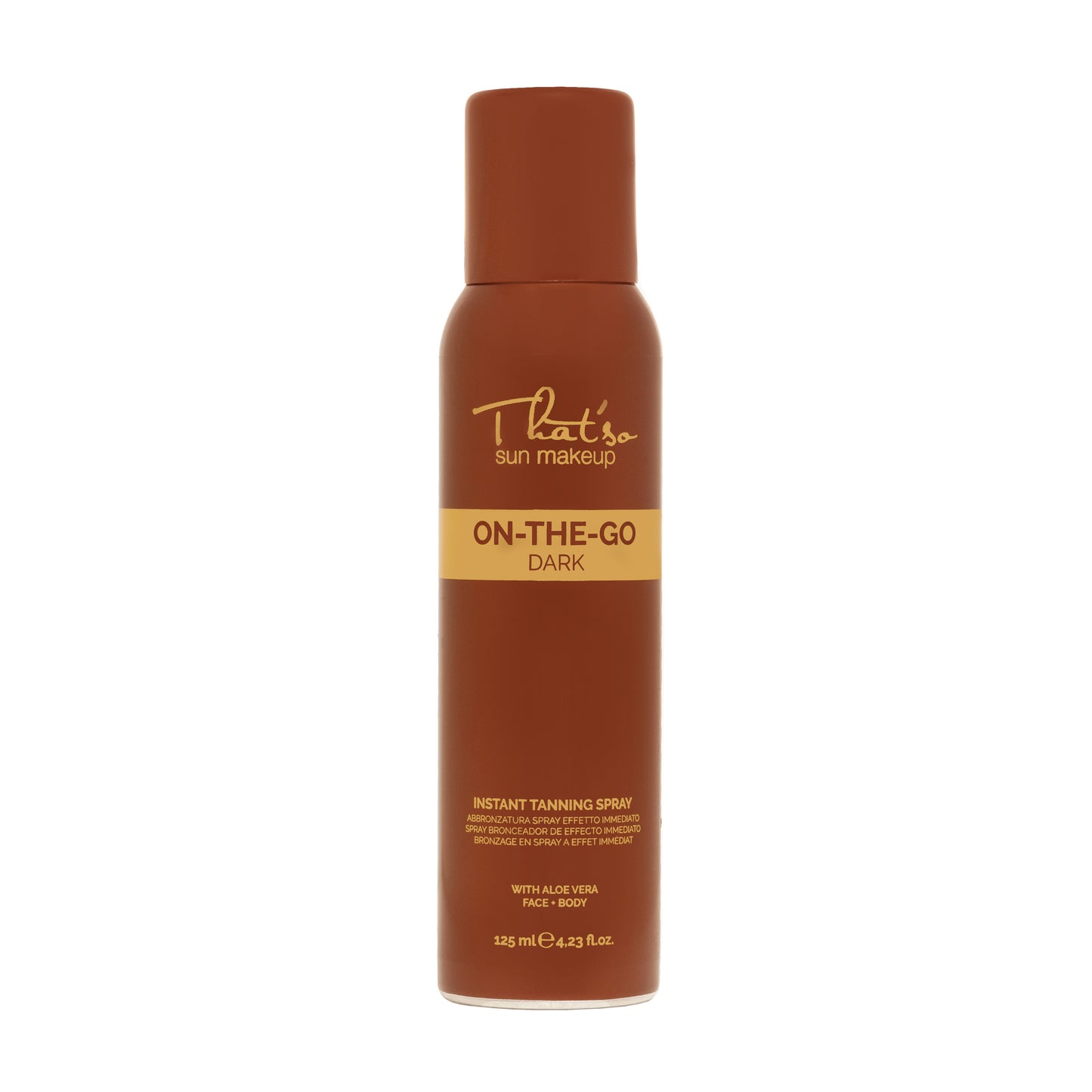 That'so On the go dark -self-tanning spray for face and décolleté