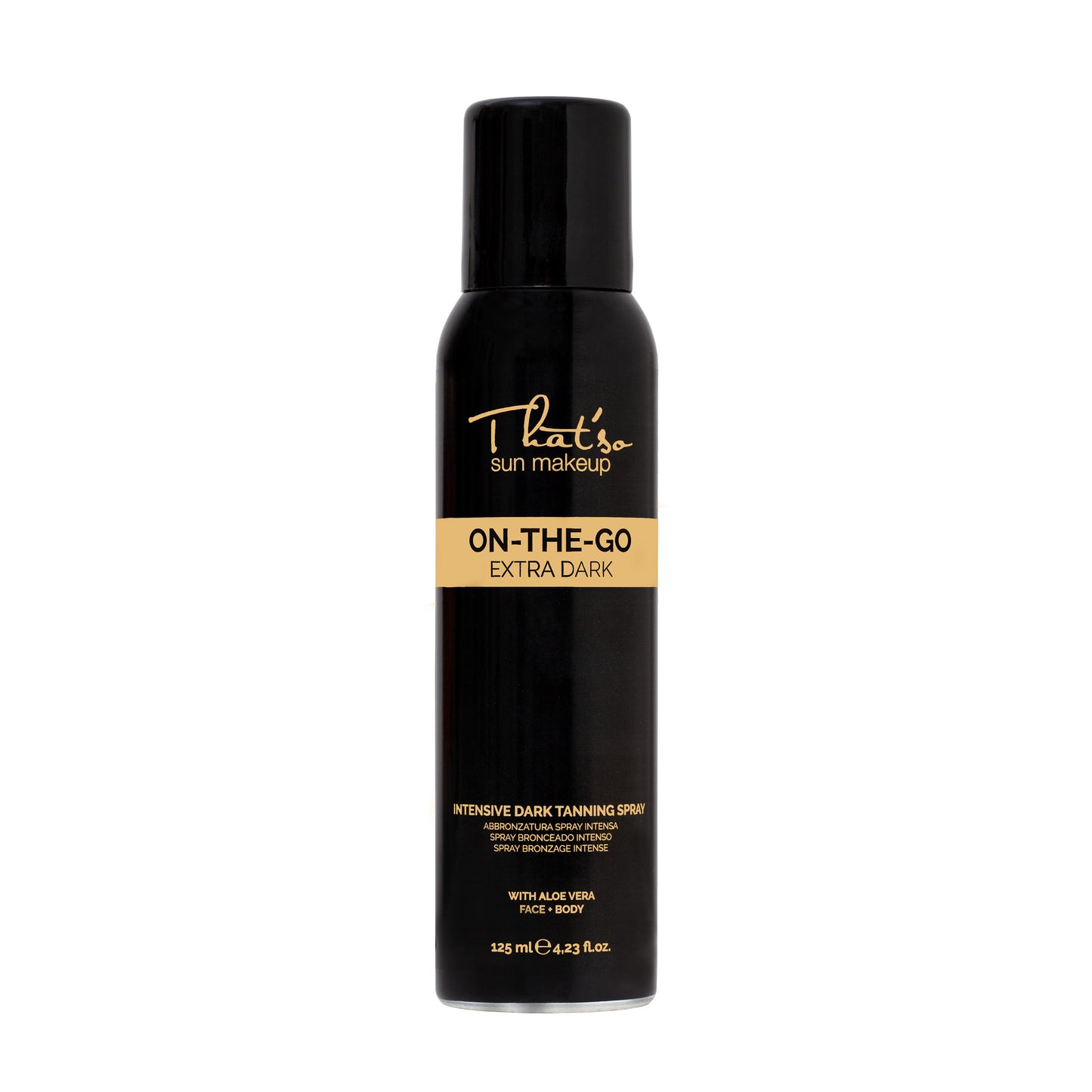 On The Go Extra Dark -self-tanning spray for face and décolleté
