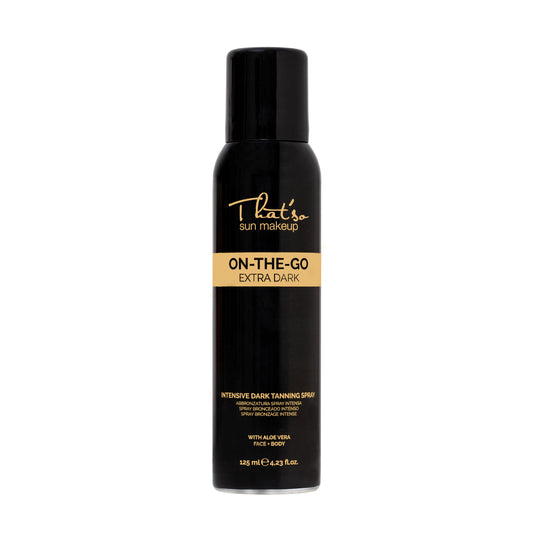 On The Go Extra Dark -brun utan sol spray för ansikte och dekolletage