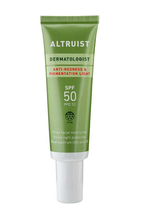 Altruist Anti-Redness & Pigmentation Light SPF 50 PPD 52 CC Cream mot rodnad (30 ml)