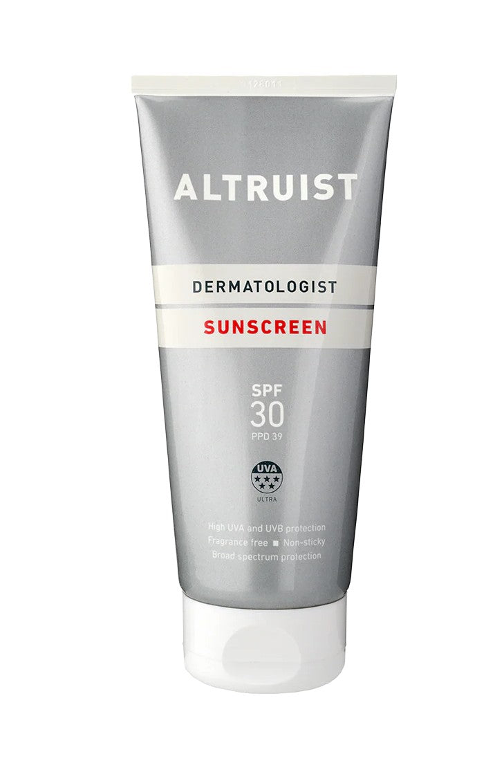 Altruist Sunscreen SPF 30 PPD39 – Bredspektrum solskyddsmedel för hela kroppen (200 ml)